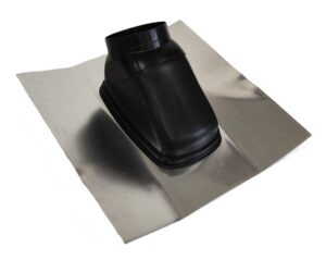 Prechod strechou 25°-50° čierny, DN125