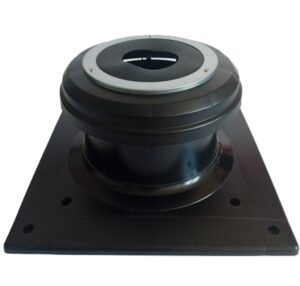 Kryt komína ukončovací DN100 čierny plast