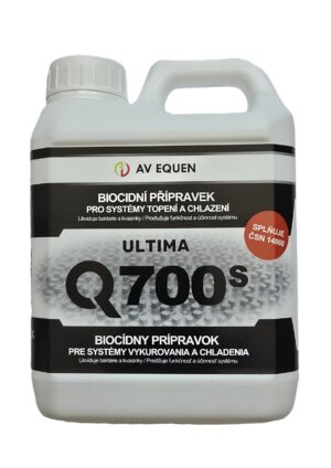 Biocídny prostriedok Q700s pre vykurovacie systémy 1l : 300l vody