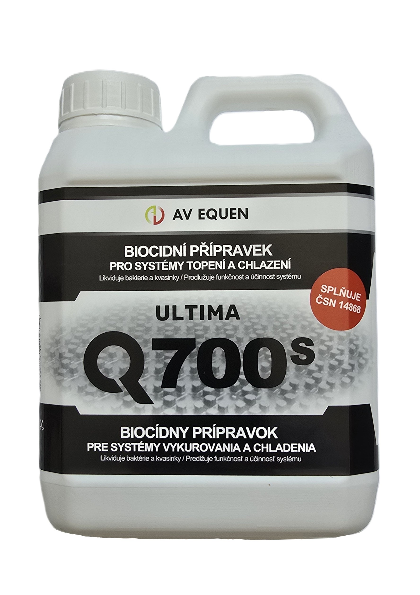 Biocídny prostriedok Q700s pre vykurovacie systémy 1l : 300l vody